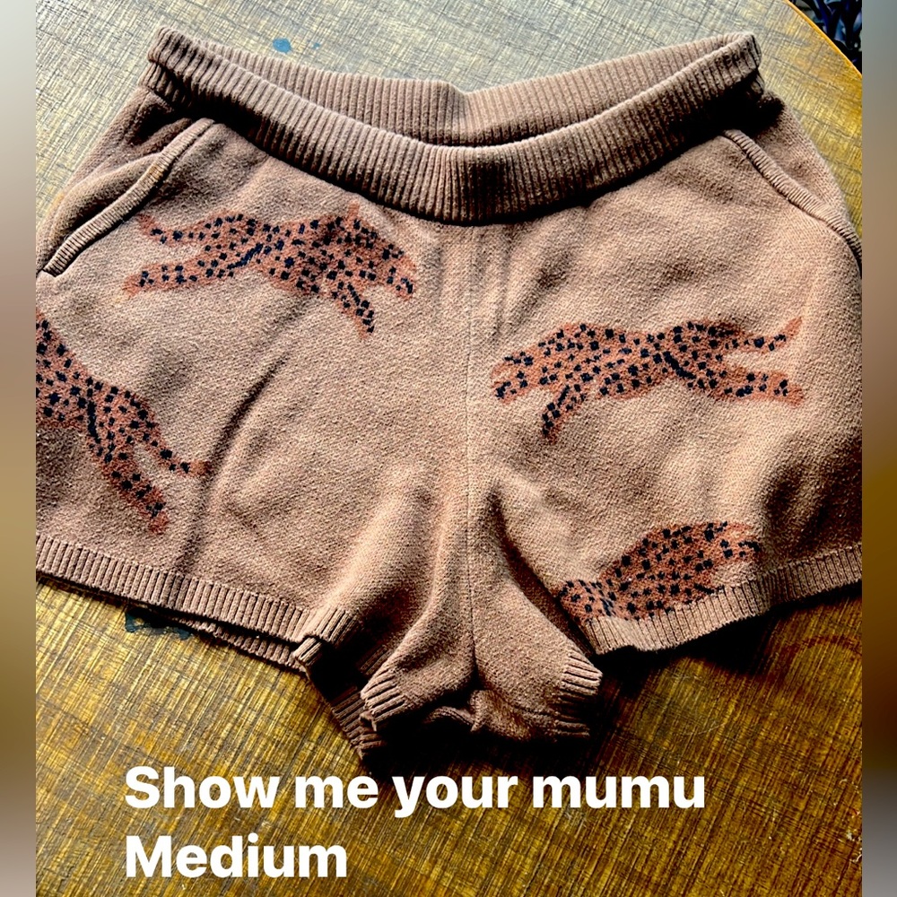 Show me your mumu cheetah shorts